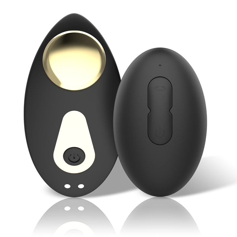 Vibromasseur clitoridien de voyage-télécommande