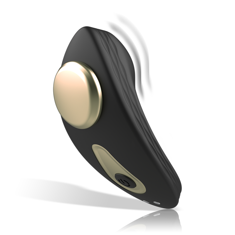 Vibromasseur clitoridien de voyage-télécommande