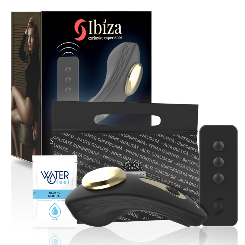 Vibromasseur clitoridien de voyage-télécommande