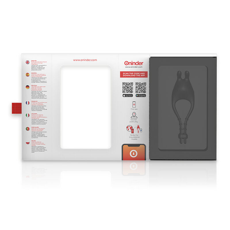 ANNEAU VIBRATEUR PAMPA AVEC STIMULATEUR DE CLITORIS 10 VITESSES - APPLICATION GRATUITE
