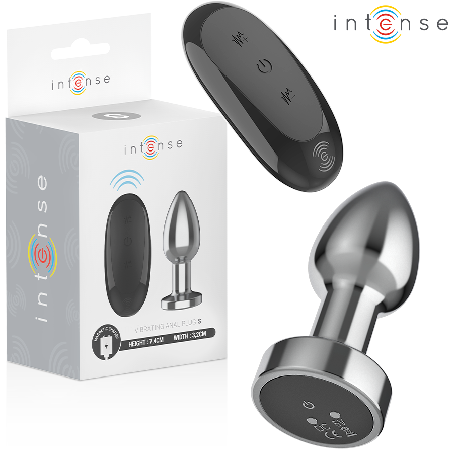 Veloria PLUG ANAL 10 VIBRATIONS MÉTAL AVEC TÉLÉCOMMANDE S