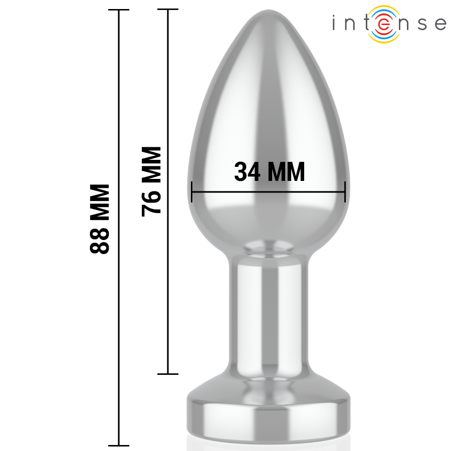 Veloria ANAL 10 VIBRATIONS MÉTAL AVEC TÉLÉCOMMANDE M