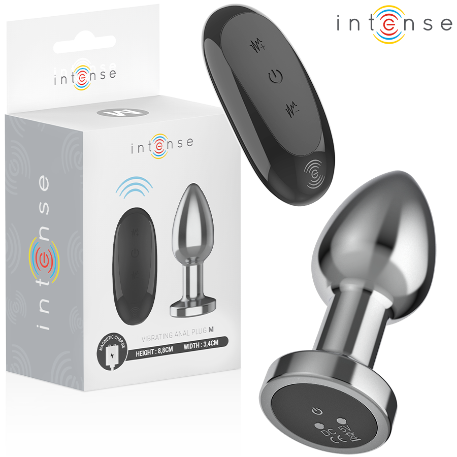 Veloria ANAL 10 VIBRATIONS MÉTAL AVEC TÉLÉCOMMANDE M