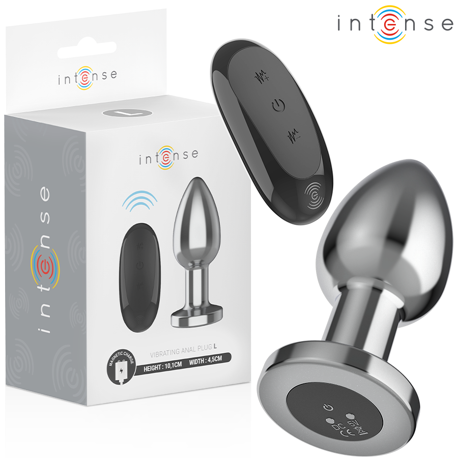 Veloria PLUG ANAL 10 VIBRATIONS MÉTAL AVEC TÉLÉCOMMANDE L