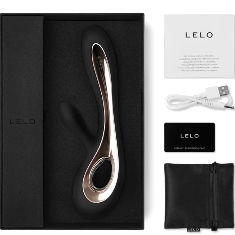 Veloria VIBRATEUR SORAYA 2 LAPIN NOIR de luxe